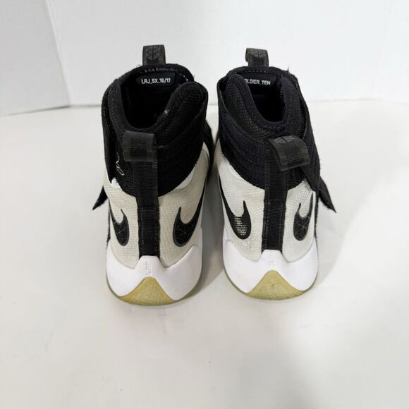 Nike‎ LeBron Zoom Soldier 10 Black White 844378-001 Basketball Sneakers Size 10 main image 5